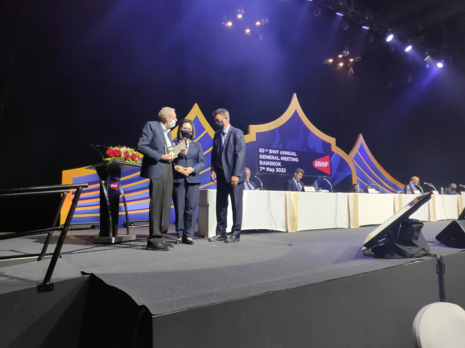 BWF honours Larry Keys with a Lifetime Achievement award - Badminton SA